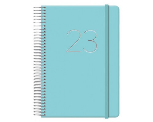 AGENDA 2025 GLOSS DÍA PÁGINA 12,5 X 18 CM VERDE DOHE 12573 - 25 (Espera 4 dias)